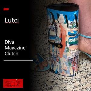 Lutci Diva Magazine Clutch